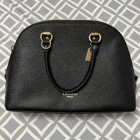 Coach Katy Satchel in Black - Picture 2 of 7
